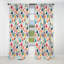 Motif à pois Watercolor Delight II - rideau abstrait - rideau occultant - 1 panneau-107551333