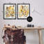 «Country Wheat Abstracti» par Alexandria Gilbert Kincaid, 2 pièces sur toile-53760100-53760101