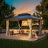 13 Ft. W x 11 Ft. D Solid Wood Gazebo, Patio Gazebo