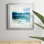 «Ocean Break I», reproduction d'art sur toile encadrée