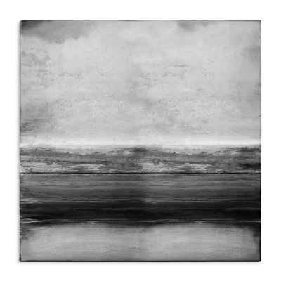 Abat-jours monochromes gris rustiques superposés - impression