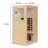 Hemlock Mini One Person Far Infrared Door On The Left Of The Indoor Sauna Room-119382603