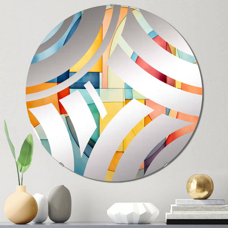 Miroir décoratif Kasity, 31,4 po x 31,4 po