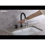 Robinet de salle de bain SKOWLL à 3 trous, poignées de lavabo à deux poignées, grande arche industrielle de 8 pouces avec bec pivotant à 360 °, finition bronze huilé-129238401