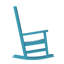 Chaise berçante en plastique Collis-88857863