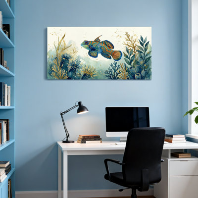 Animals Colorful Fish Coral Reef Underwater Scene