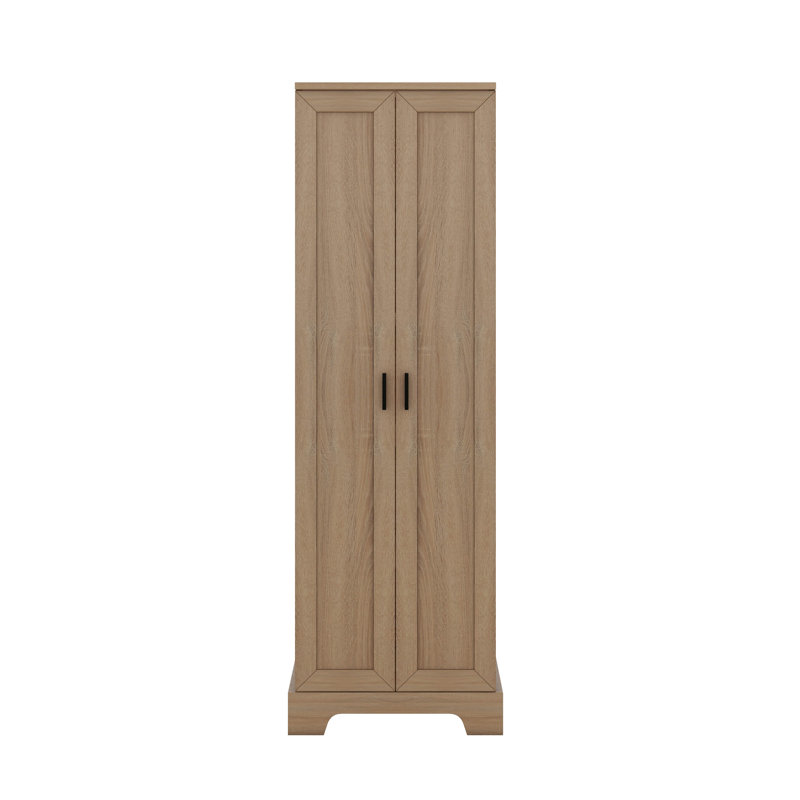 Storage Cabinet With Two Doors For Bathroom, Office, Adjustable Shelf