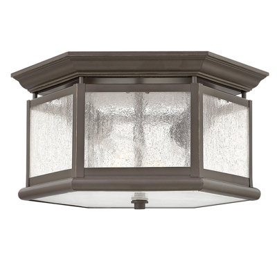 Plafonnier encastré d'extérieur 2 lumières Christiane