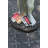Alien Resin Statue W/Welcome Sign