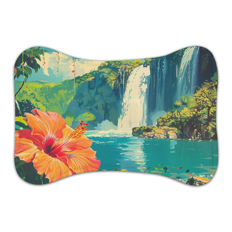 Tapis cascade Island - 1 pièce, XL (18 po)