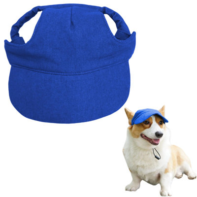 dog hat Dog Baseball CapPet Summer Beach Hat Dog  Sunbonnet Cap With Ear Holes   Visor For Small Medium Large Dogs  Black X-Large