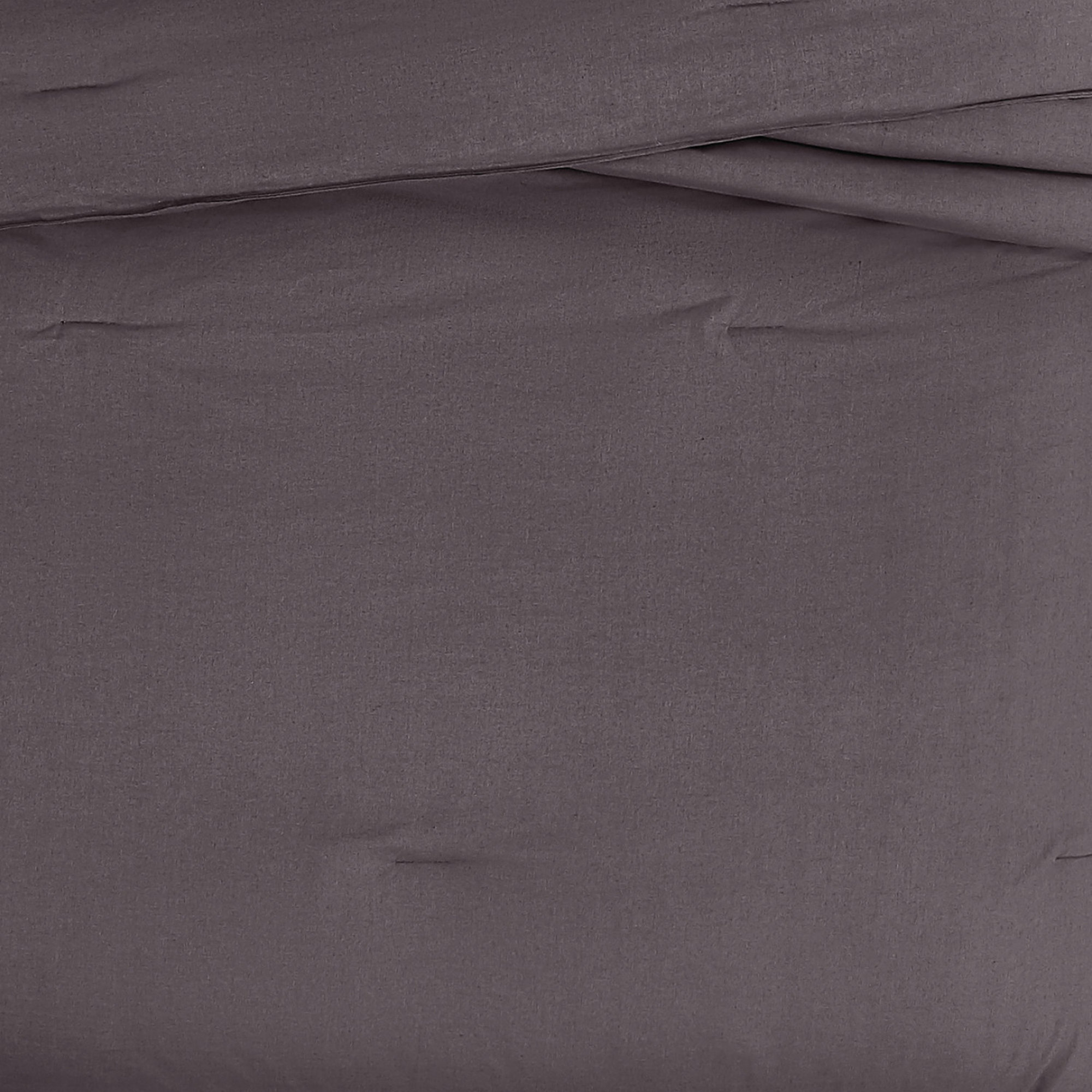 Nena Linen Bedding Set, Charcoal , Queen Comforter + 2 Standard Shams