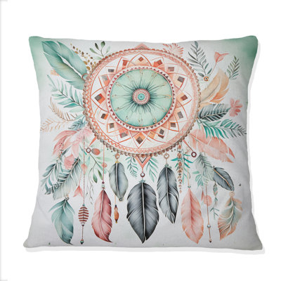 Coussin pastel Boho Dreamcatcher I - Dream Catcher