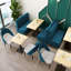 Banc rembourré en velours-1346299374