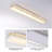 Tranae 1 - Light 39.37" Rectangle Crystal LED Dimmable Flush Mount