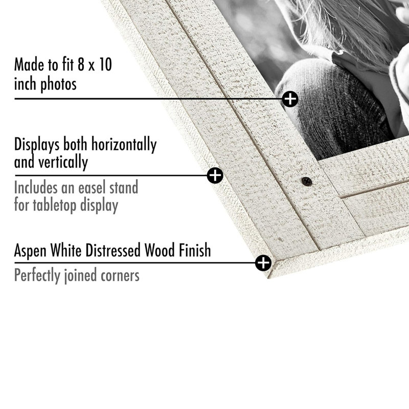 Thambiah Picture Frame, White