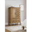 Commode pour homme avec finition caramel, grand rangement et quincaillerie industrielle pour un décor rustique moderne