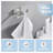 Bathroom Wall Mounted Double Towel Hook-89389637