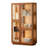 Brown Solid  Wood Display Cases