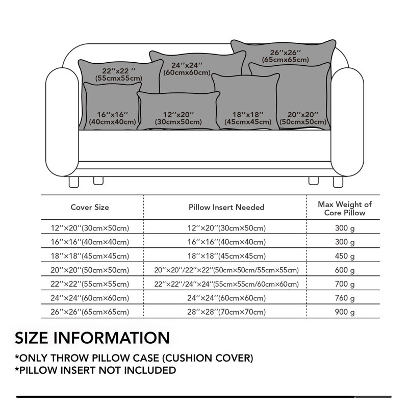 Radwan Square Throw Cushion Cover, 40cm H x 40cm W, White