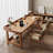 Brown Rectangular Solid Wood desk-1370781207