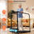 Walking Pad with Long Handrails for Seniors - Compact Treadmill with Incline for Home, Recovery Machine with Wheels, Remote Control, LED Display, Cup & Phone Holder
