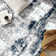 Tapis gris / bleu / blanc Willington