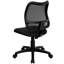  Chaise de bureau pivotante en filet à dossier moyen-30774818-30774815