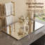 Miroir de salle de bain mural 48 po x 24 po à DEL avec antibuée, éclairage à intensité variable 3 couleurs et verre sans cuivre
