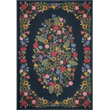 Rifle Paper Co. x Loloi Perennial Navy Indoor / Outdoor Area Rug