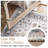 Nermine Chenille Mashine Washable Vintage Indoor Arae Rug with Non-Slip Backing for Bedroom Living Room Kitchen Entryway-1550029110
