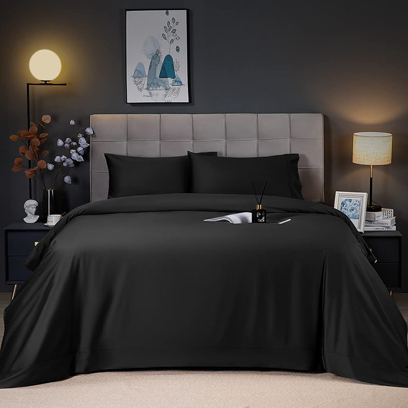 Ensemble de draps Gemmell, Noir foncé