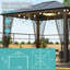 Pavillon de jardin en aluminium galvanisé avec moustiquaire