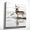 " Rustic Misty Deer " Oil Print
