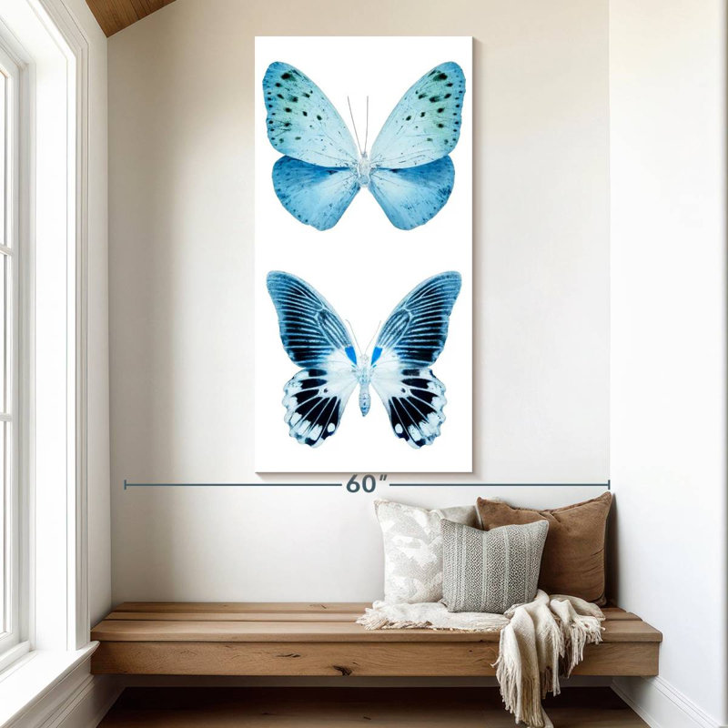 Miss Butterfly X-Ray - blanc, H 54 po x l 27 po