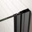 34"W x 72"H Pivot swing single glass panel shower door-108598233