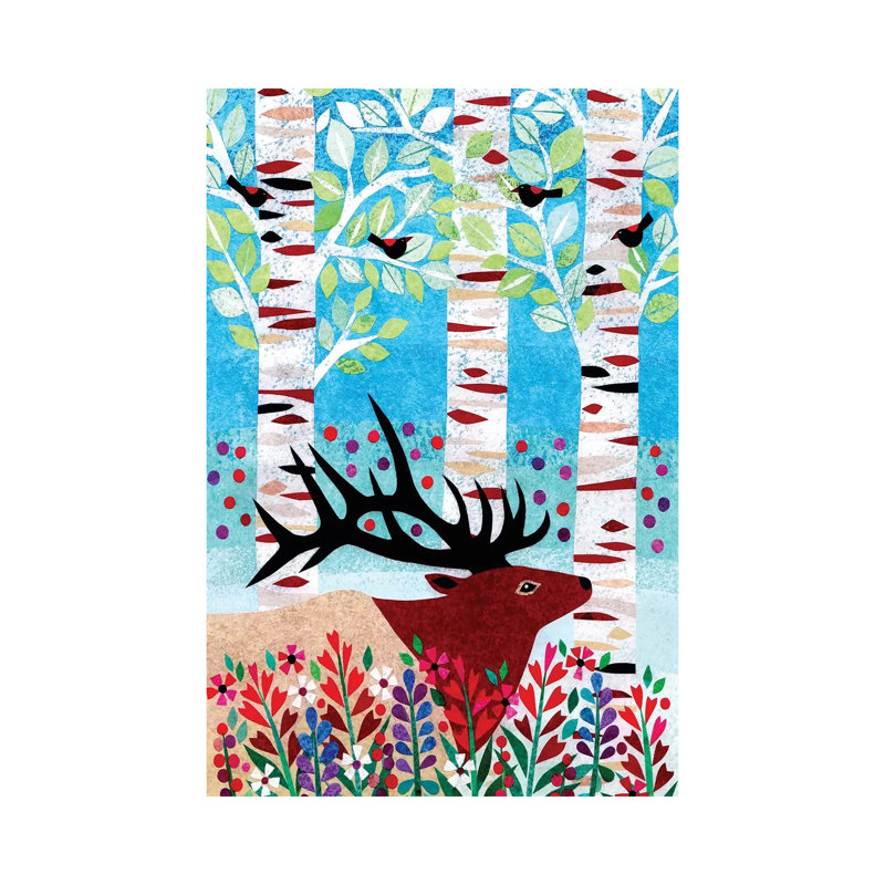 Forest Creatures I by Kim Conway - Wrapped Canvas Print, 30.48cm H x 20.32cm W x 1.905cm D