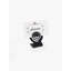 Black Swirl Menu / Card Holder - 2" x 2 1/2"