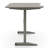 Adjustable Metal Base Standing Desk-27104579-27056827