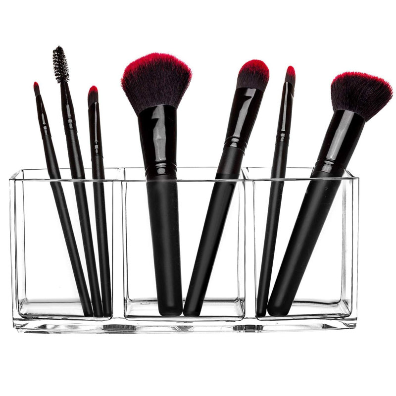 Organisateur de maquillage en plastique Khurum, Transparent