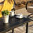 Romika 40.2" W Steel Patio Coffee Table-126594021