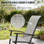 Ensemble de 2 chaises d'extérieur pliantes-719419689