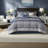 Luxury Bedding Sets King Polyester Jacquard Transitional Home Comfort