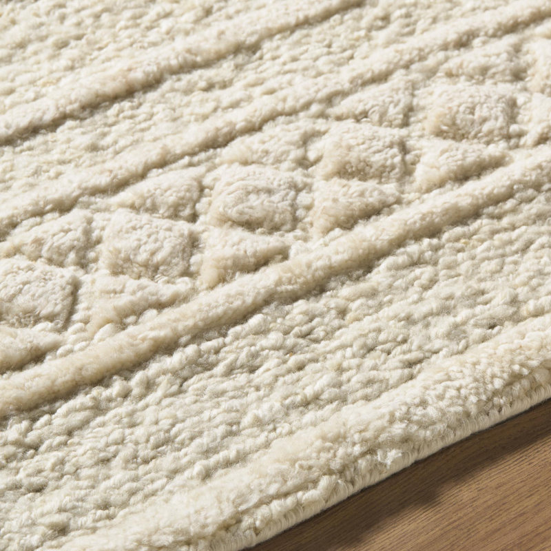 Sardis Handmade Wool Area Rug, Rectangle 10' x 14'