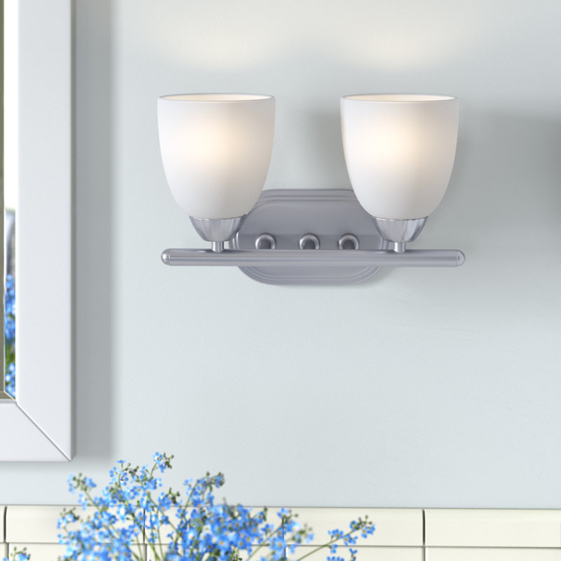 Éclairage pour meuble-lavabo Hayden, Chrome poli