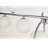 7-Light Crystal LED Linear Chandelier