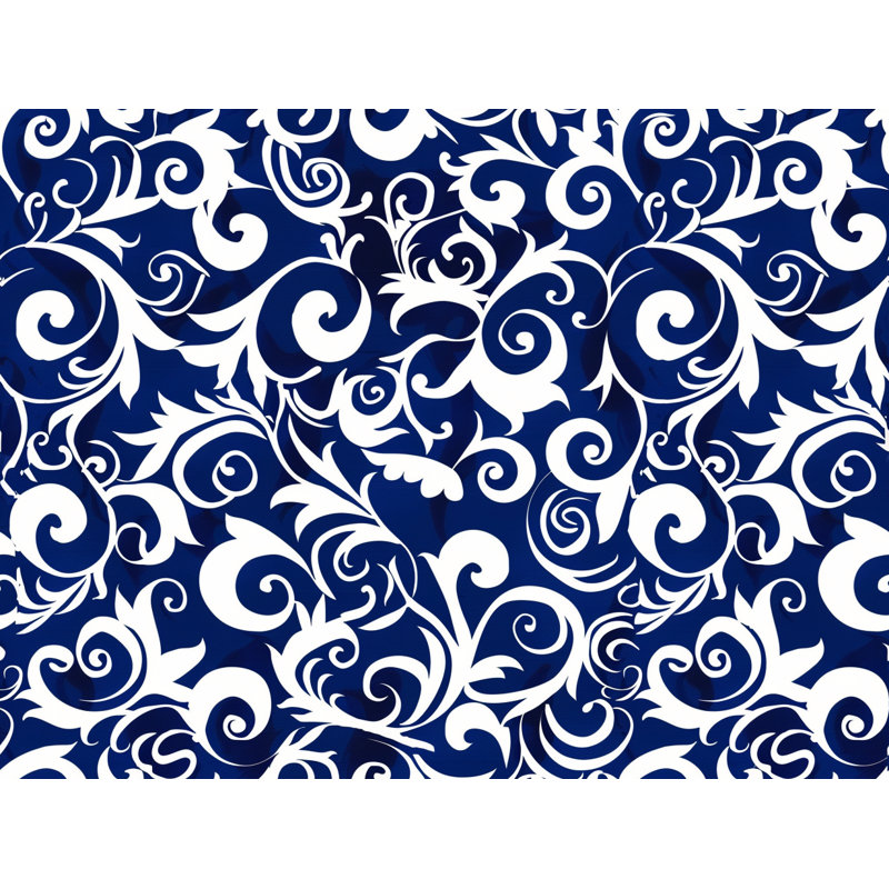 Floral Art Brush Comforter, Queen Comforter