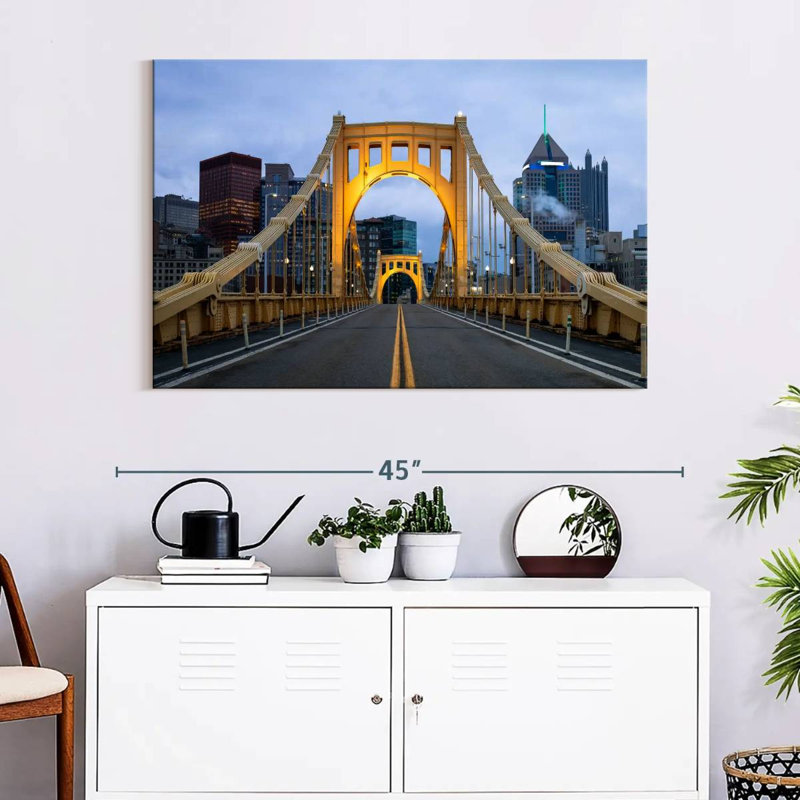 Mehar Roberto Clemente Bridge, 26" H x 39" W
