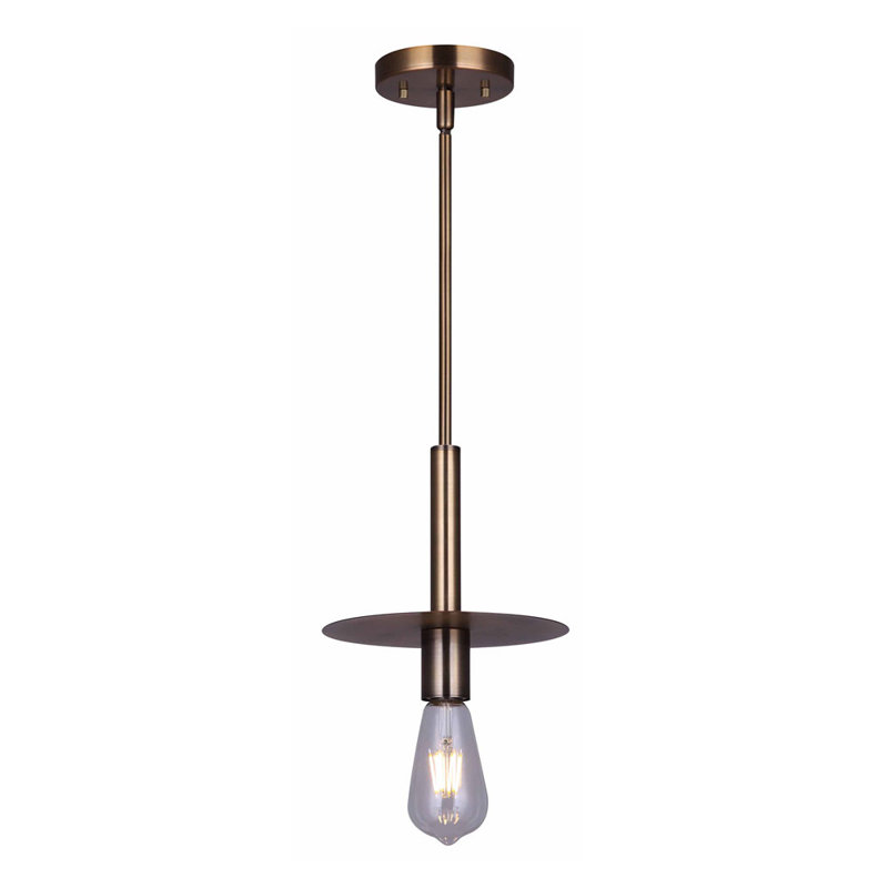 Luminaire suspendu 1 lumière Elianore, Or