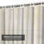 Rideau de douche avec 12 crochets-129035072
